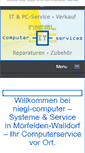 Mobile Screenshot of niegl-it.de